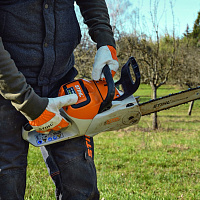 STIHL MSA 220 C-B Аккумуляторная пила STIHL, шина R 35 см, цепь 63 PS, AP 300 S, AL 500 12512000149, Пилы цепные аккумуляторные Штиль